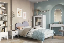 Dzieci LENART Biała szafka nocna dla nastolatka FEMII