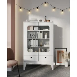 Witryny|LENART Biała witryna dla nastolatka FEMII