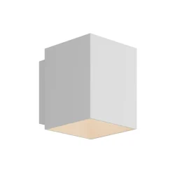 Zumaline Biały minimalistyczny kinkiet SOLA WL SQUARE