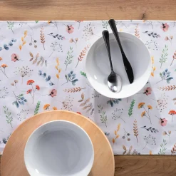 inny Bieżnik na stół w polne kwiaty ROSA 40x135 cm