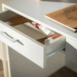 Biurka|Biurka| Biurko 100 cm białe OLGA