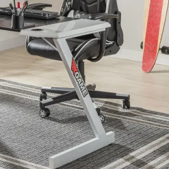 Biurka Gamingowe|XGAME Biurko gamingowe NEON SKY białe