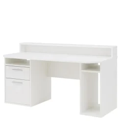 Dzieci FORTE Biurko gamingowe TEZAUR białe