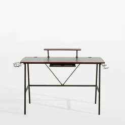 Biurka|Biurka| Biurko gamingowe z nadstawką LINT