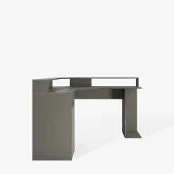 Dzieci Biurko narożne szare CARBON