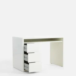 Biurka Gamingowe|inny Biurko z 3 szufladami ESPRESSO biały połysk