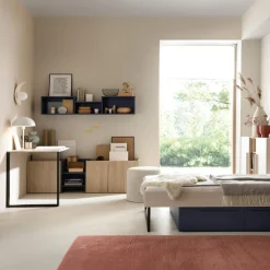 Dzieci inny Biurko z komodą beżowe SERGIO