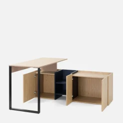 Dzieci inny Biurko z komodą beżowe SERGIO