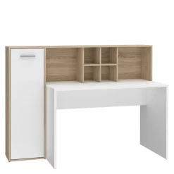 Biurka|Biurka| Biurko z nadstawką i regałem ERIADU