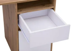 Biurko z szafką i szufladą dąb wotan BILL