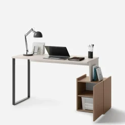 Biurka|Biurka|LENART Biurko z szafką SIGMA