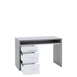 Biurka|Biurka| Biurko z szufladami szary blat MI PIACE