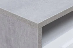 Biurka|Biurka| Biurko z szufladami szary blat MI PIACE