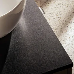 Blaty Łazienkowe|Blaty Łazienkowe|inny Blat łazienkowy czarny mat 140 cm