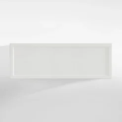 Qubik Blenda AVOLA 60x21 cm folia biały mat