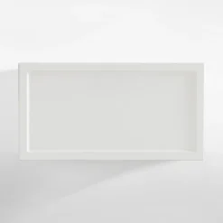 Qubik Blenda AVOLA 40x21 cm folia biały mat