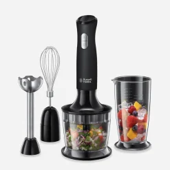 Małe Agd|Blendery|inny Blender ręczny 3 w 1 RUSSELL HOBBS czarny mat