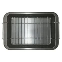 Formy, Naczynia I Akcesoria Do Pieczenia|Prima Cucina Brytfanna z rusztem 37x25x5 cm