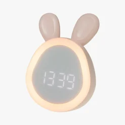 Dekoracje|Zegary|inny Budzik z wyświetlaczem LED MARY'S różowy ZAJĄCZEK