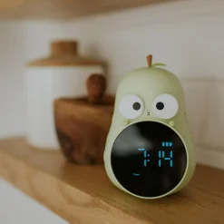 Dekoracje|Zegary|inny Budzik z wyświetlaczem MARY'S zielona GRUSZKA