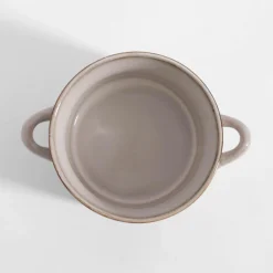 inny Bulionówka ceramiczna beżowa 580 ml