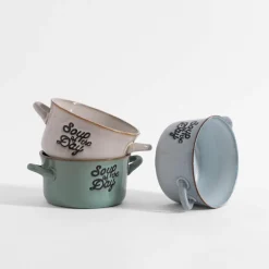 inny Bulionówka ceramiczna szara 580 ml