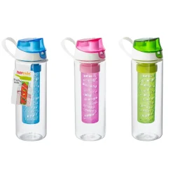 Podróże|Jedzenie I Picie| Butelka na wodę SPORT z wkładem na owoce 650 ml