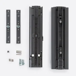 Systemy Cargo|VORTUNG Cargo obrotowe 30 cm z 5 przeszklonymi koszami