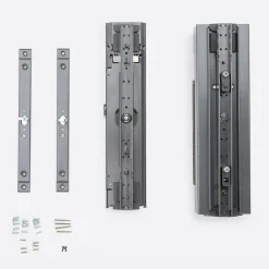 VORTUNG Cargo obrotowe 40 cm z 5 przeszklonymi koszami