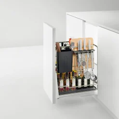 VORTUNG Cargo podblatowe do szafki 30 cm, front wysuwny, champagne gold