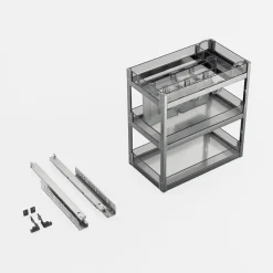 Systemy Cargo|VORTUNG Cargo podblatowe do szafki 30 cm, front wysuwny, highclass grey