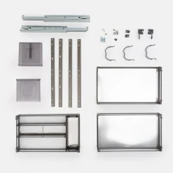 Systemy Cargo|VORTUNG Cargo podblatowe do szafki 30 cm, front wysuwny, highclass grey