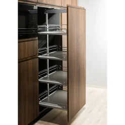 Cargo wysokie do szafki 40 cm, front wysuwny, chrom