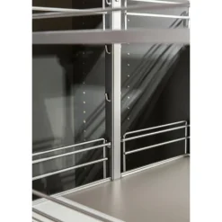 Cargo wysokie do szafki 40 cm, front wysuwny, chrom