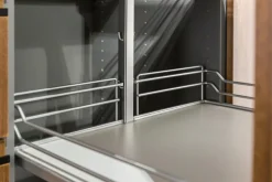 Cargo wysokie do szafki 40 cm, front wysuwny, chrom