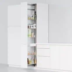 Systemy Cargo|VORTUNG Cargo wysokie do szafki 30 cm, front wysuwny, chrom