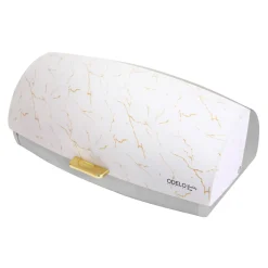 Chlebaki| Chlebak glamour biało-złoty GILDO