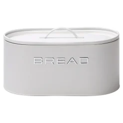 Chlebaki|inny Chlebak metalowy z pokrywą biały
