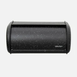 Chlebaki|inny Chlebak stalowy czarny CLAUDIO 36x24x15 cm