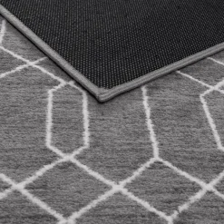 Chodniki|Dywany Z Krótkim Włosiem|inny Chodnik geometryczny szary EPIC PRINT 80x200 cm