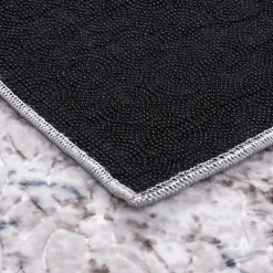 inny Chodnik przecierany szarogranatowy LONG 80x300 cm