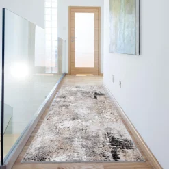 Chodniki|Dywany Z Krótkim Włosiem|inny Chodnik szarobeżowy PRZECIERKA LONG 80x200 cm