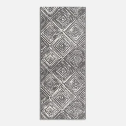 inny Chodnik szary w kwadraty NORWAY 80x200 cm