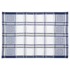Tekstylia Kuchenne|Tekstylia Kuchenne| Ściereczka kuchenna granatowa MAJOLICA 50x70 cm