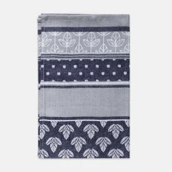 Tekstylia Kuchenne|Tekstylia Kuchenne|Faro Ściereczka kuchenna szaro-granatowa CARINO 40x60 cm