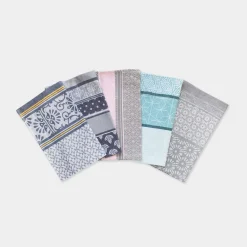 Faro Ściereczka kuchenna szaro-niebieska CARINO 40x60 cm