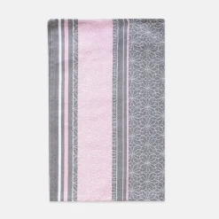 Tekstylia Kuchenne|Tekstylia Kuchenne|Faro Ściereczka kuchenna szaro-różowa CARINO 40x60 cm