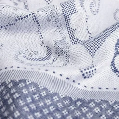 Tekstylia Kuchenne|Tekstylia Kuchenne|inny Ściereczka kuchenna z bawełny egipskiej biało-granatowa ANKARA 50x70 cm