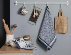 Akcesoria Do Sprzątania| Ścierka kuchenna granatowa DOLCE 50x70 cm