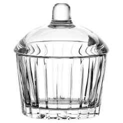 Cukiernice I Mleczniki| Cukiernica szklana z pokrywką VENUS